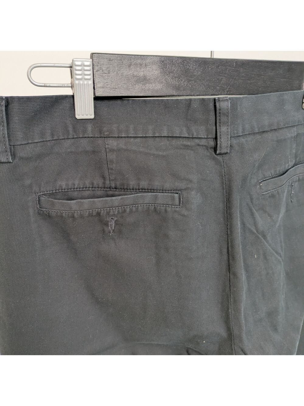 Banana Republic Gavin Men's Black Dress Pants - Picture 4 of 7